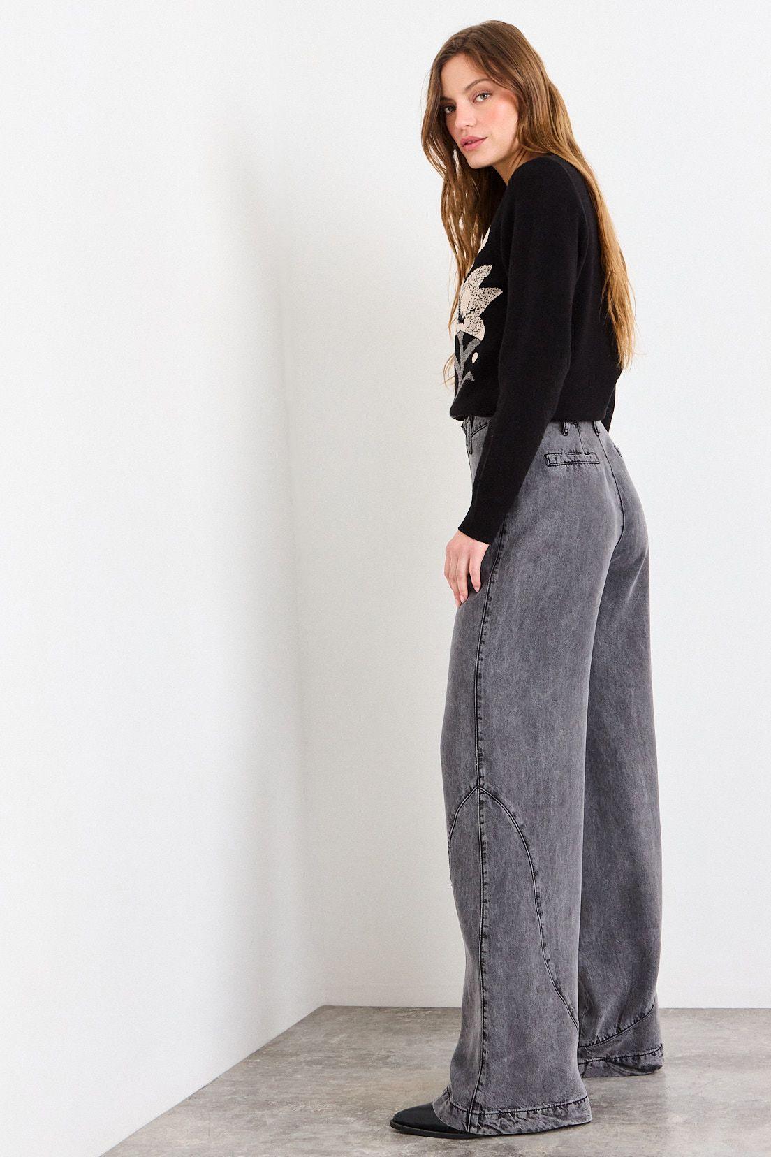 Pantalon Liso Gris iO 11020226004113-4
