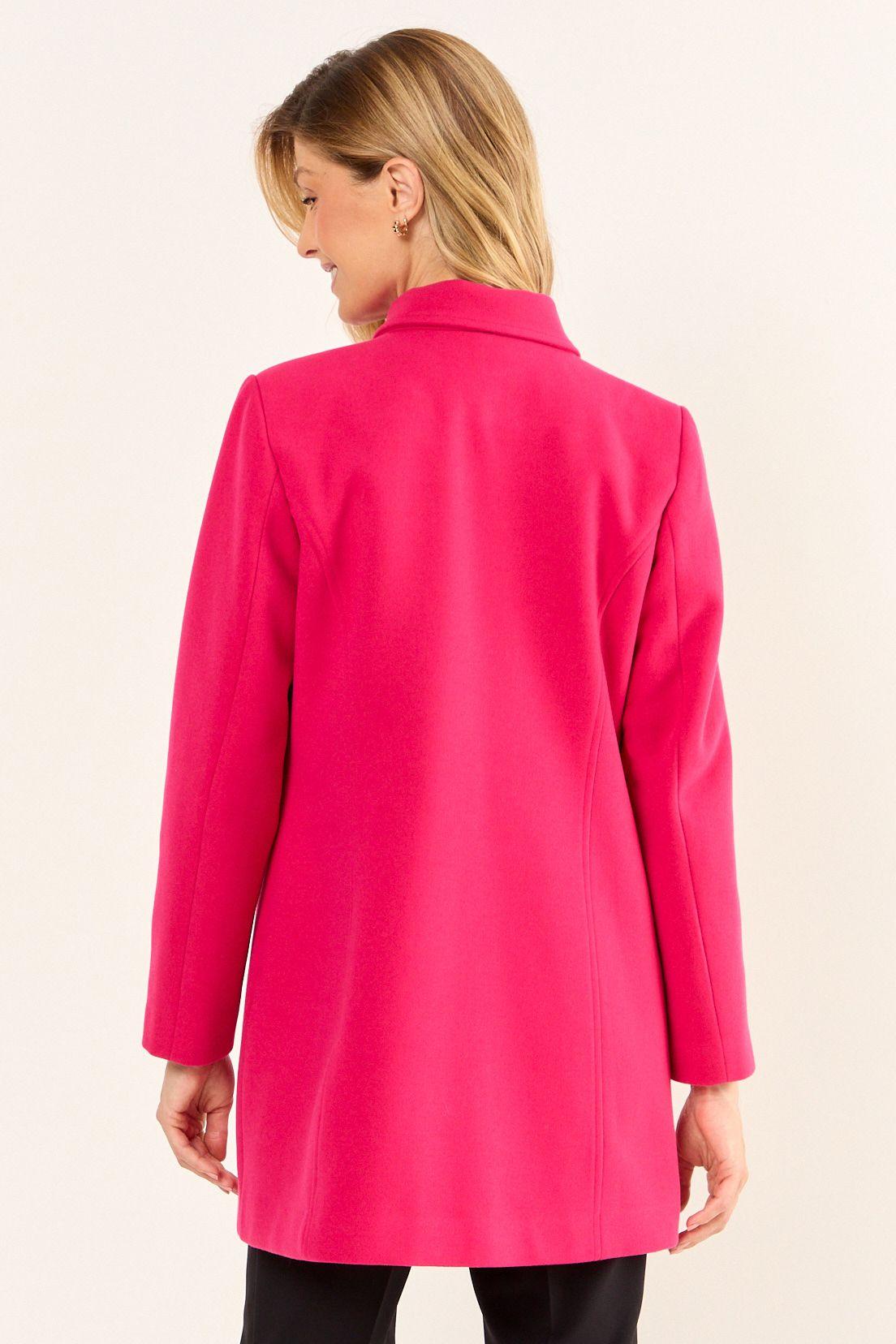 Chaqueton Liso Fucsia Ma Griffe 17202126004116-2