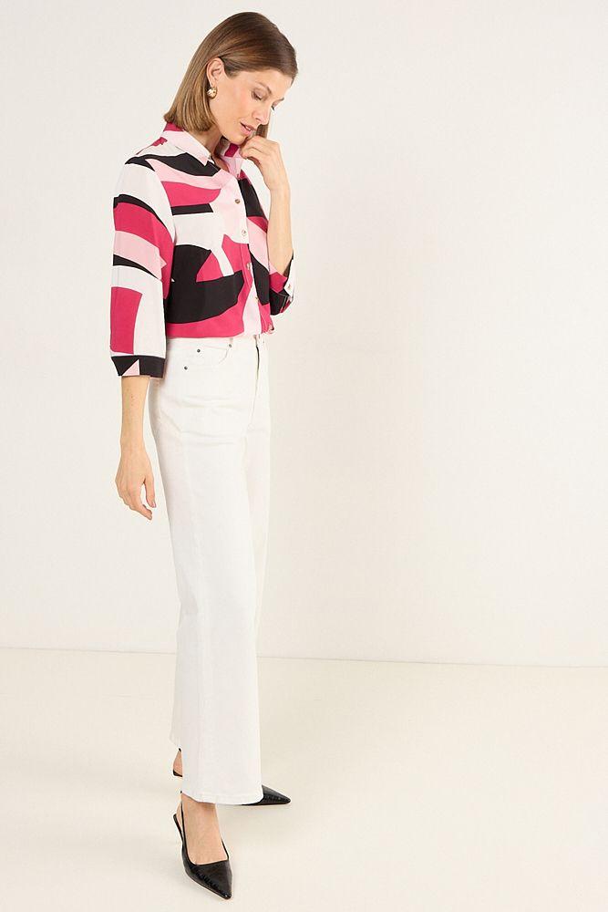 Blusa Viscosa Estamapada Fucsia Ma Griffe 14102225063116-4