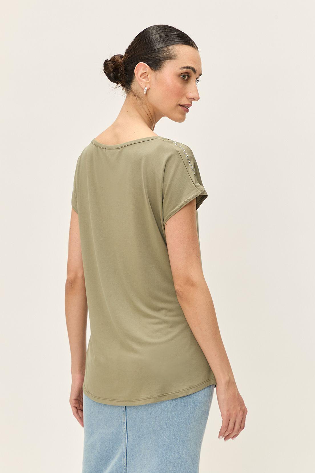 Polera Lisa Verde Ash 14204224002107-4