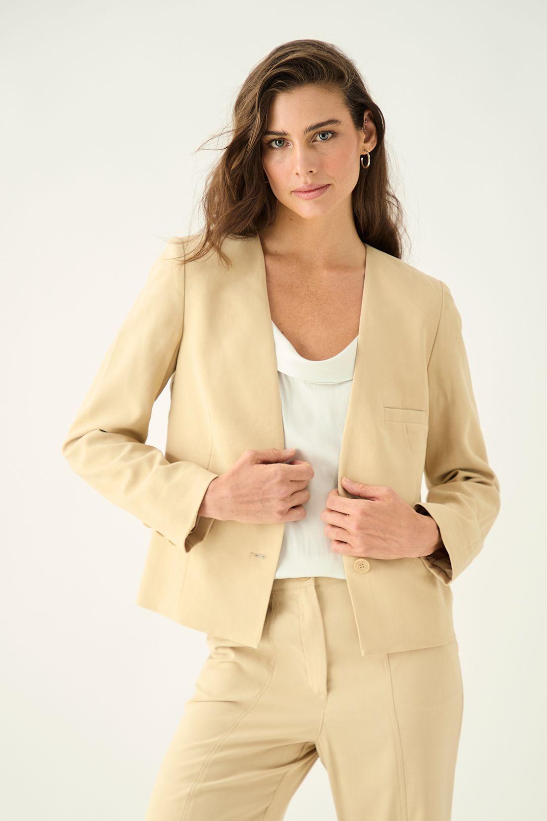 Blazer Liso Beige Ash 16007125001106-0