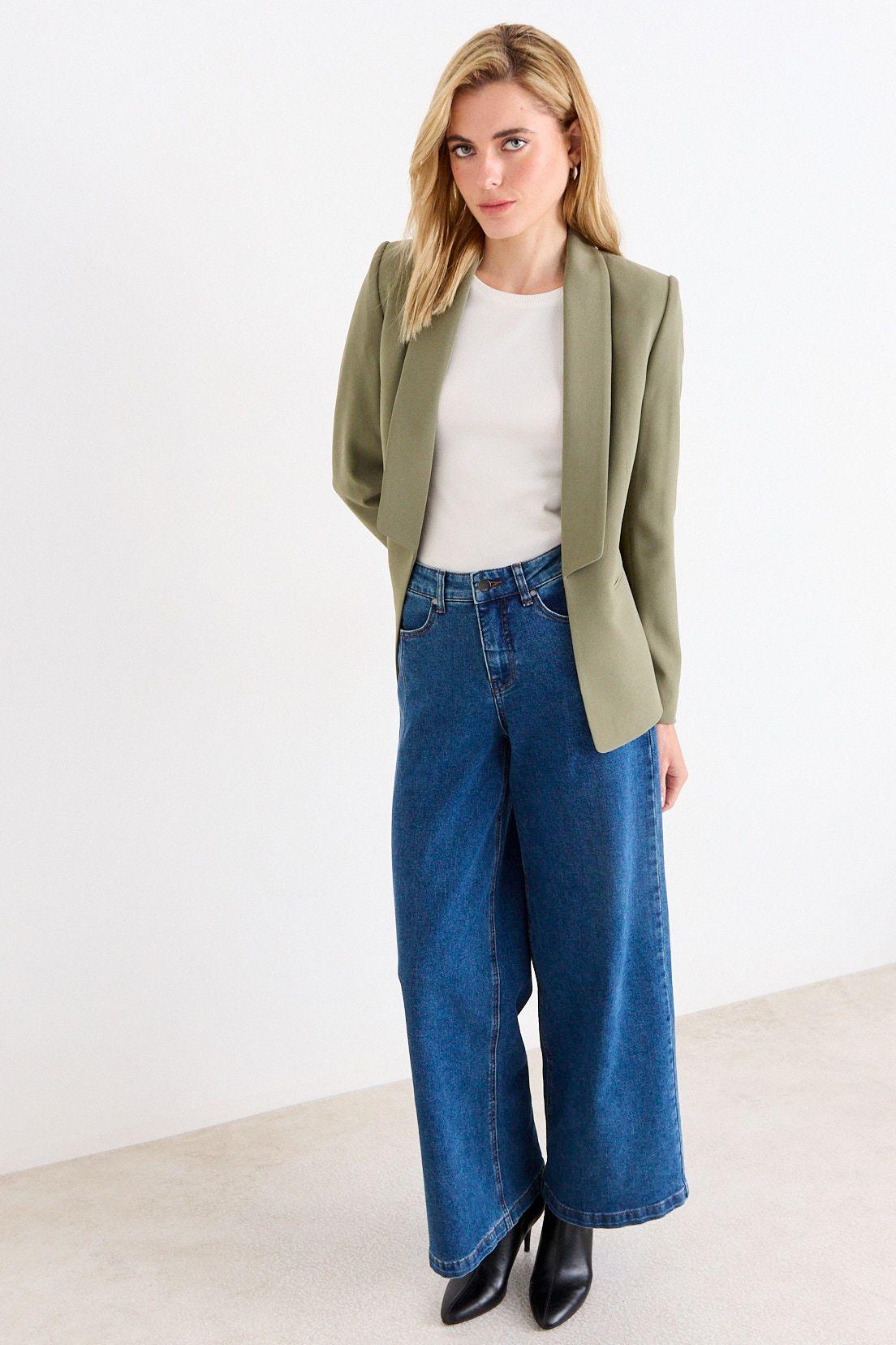 Blazer Liso Verde Oliva Ash 16007226051107-3