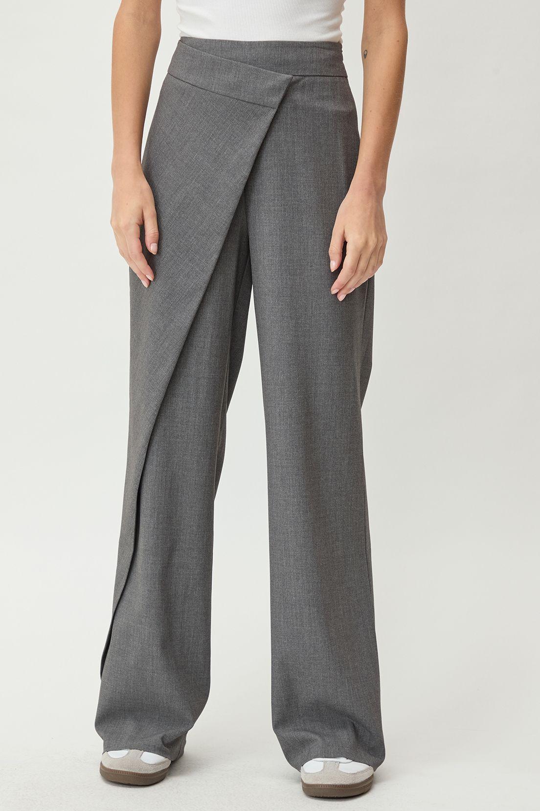 Pantalon Liso Gris 11020125054113-1