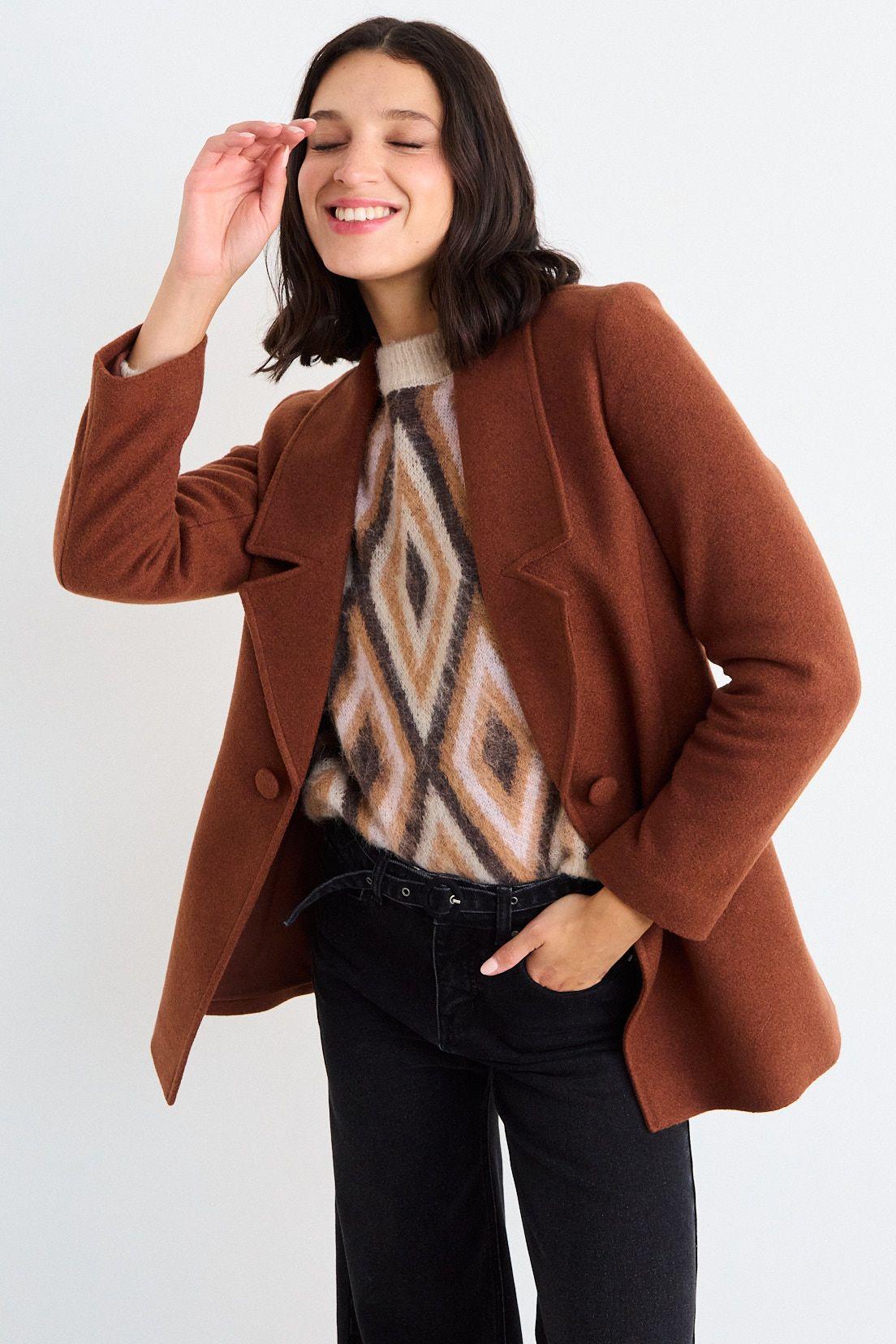 Chaqueton Liso Café iO 17220126055109-0