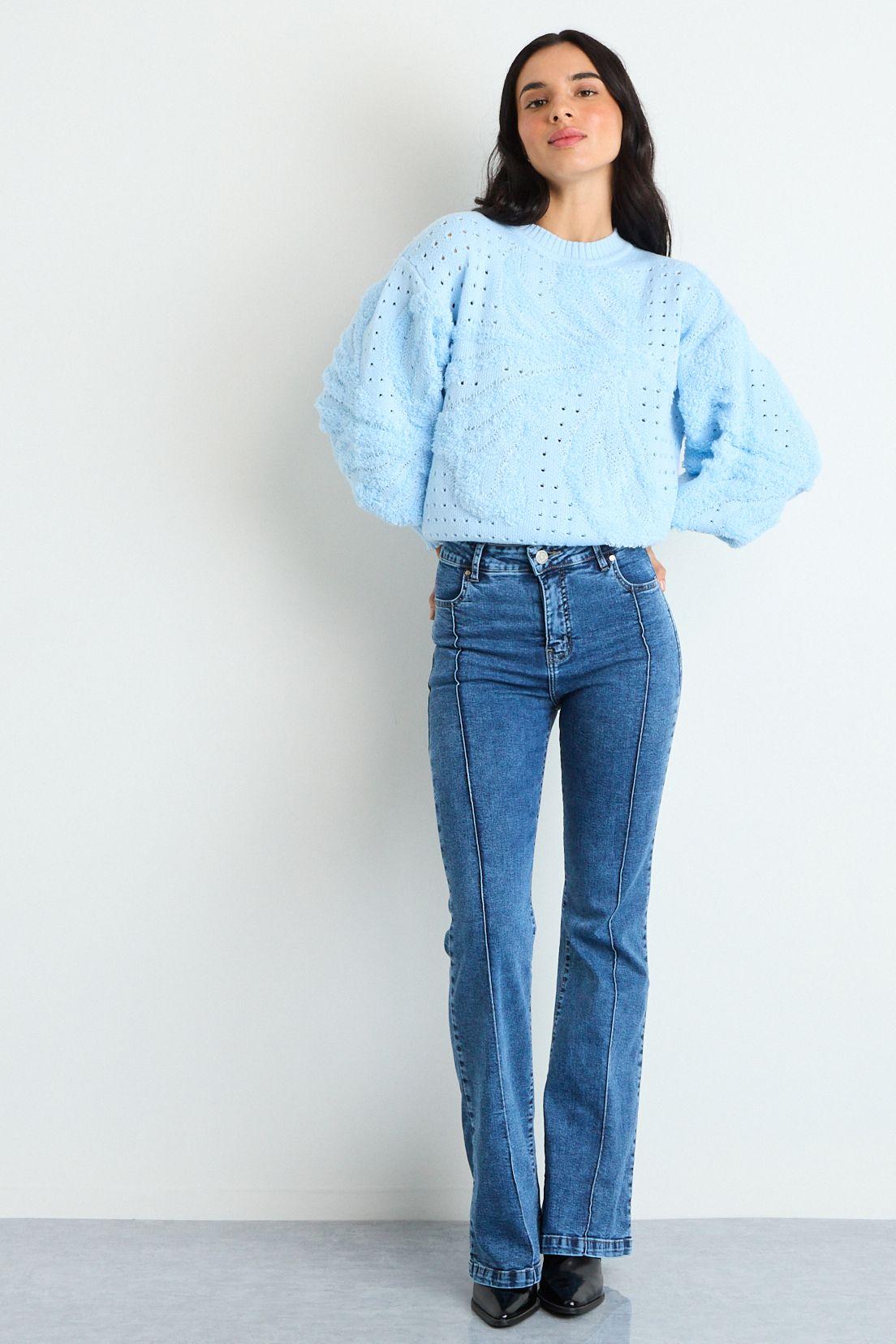 Jeans Liso Azul 11320125059104-0