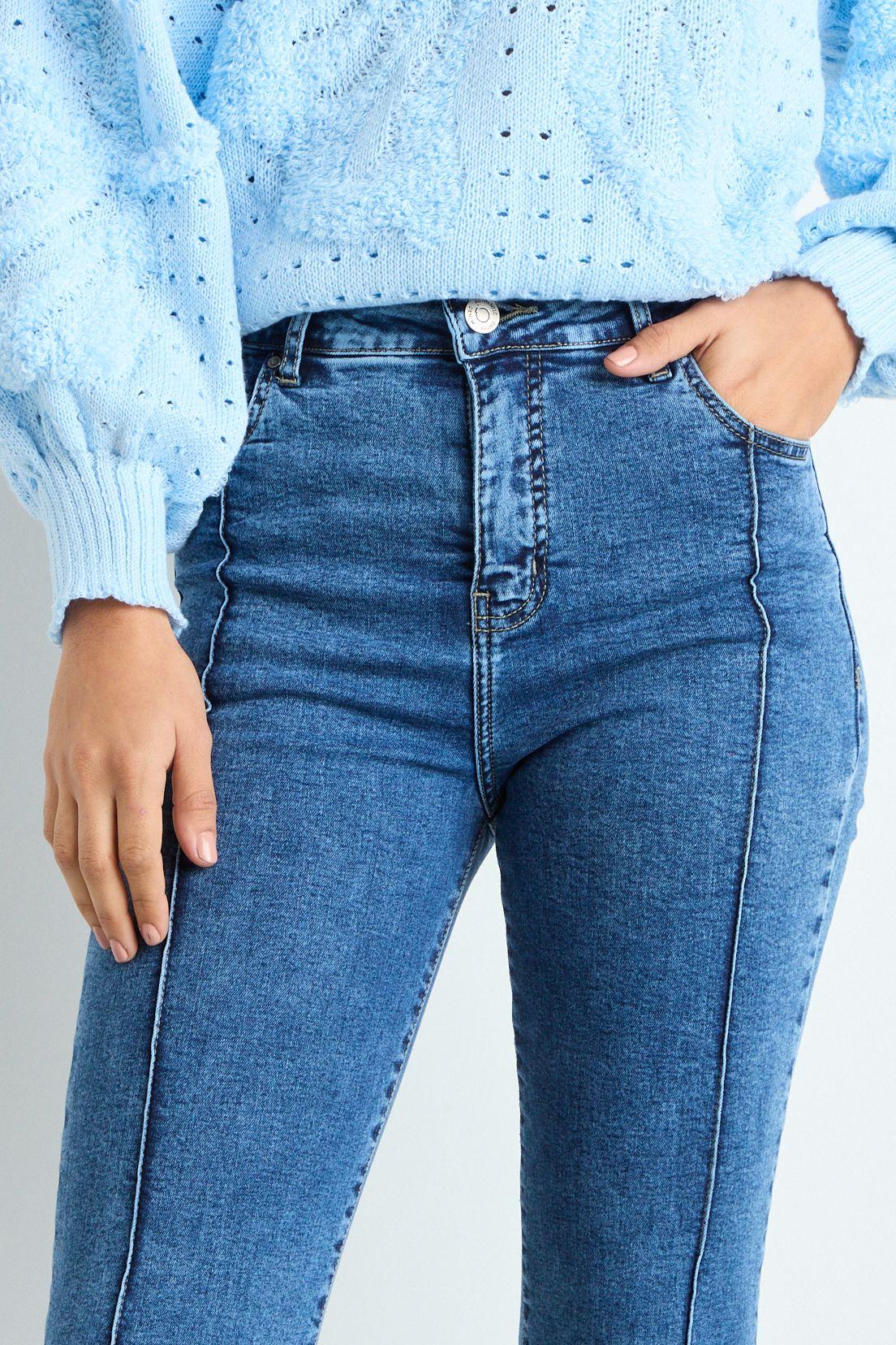 Jeans Liso Azul 11320125059104-2
