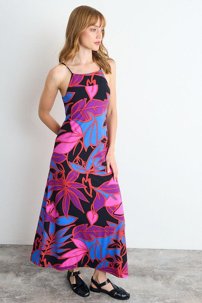 Vestido Fantasia Largo Azul iO 13520225056134-2