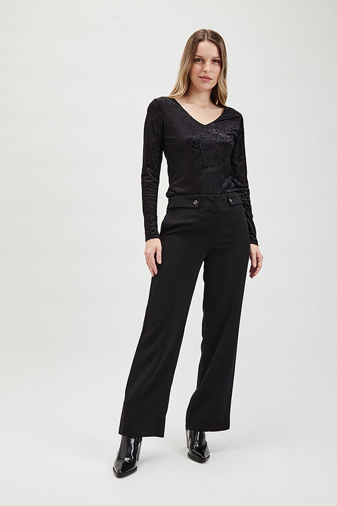 Pantalon Liso Negro Ash 11007224053102-0
