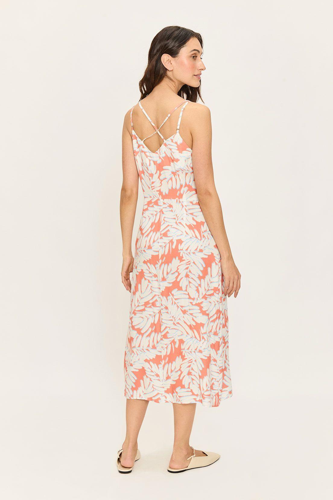 Vestido Largo Liso Coral Ash 13404224001133-3