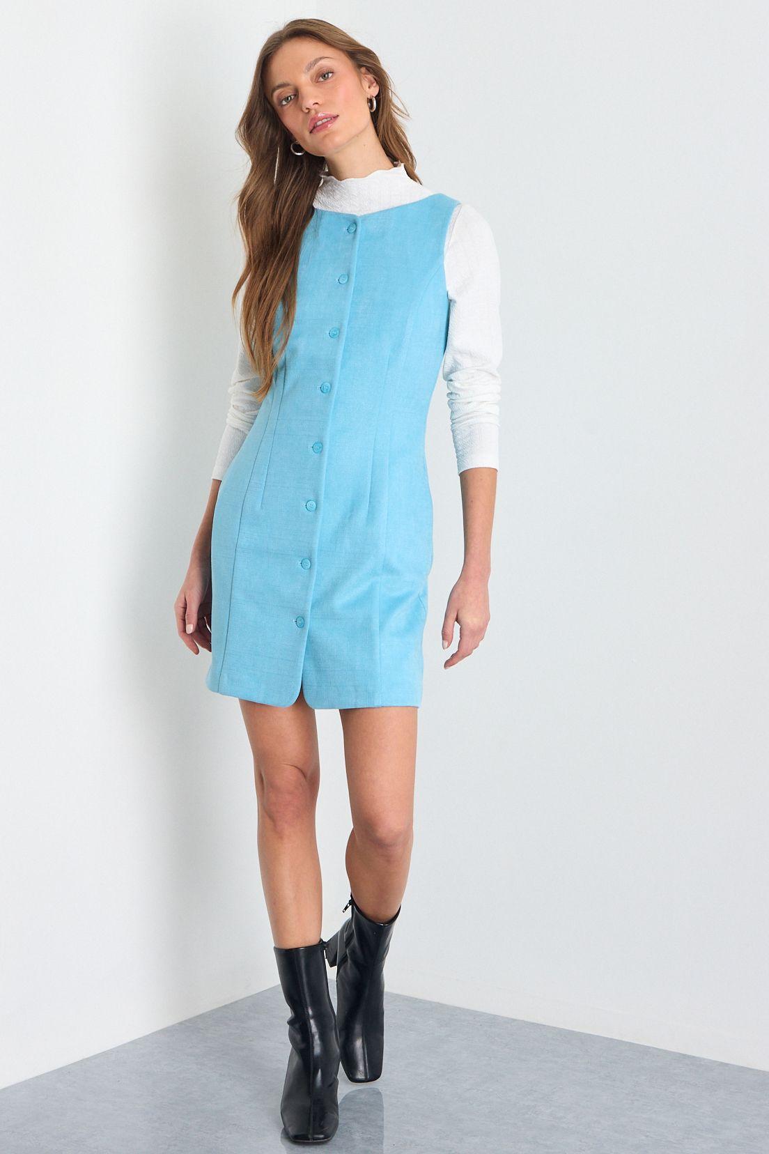 Vestido Corto Celeste iO 13020225001110-0