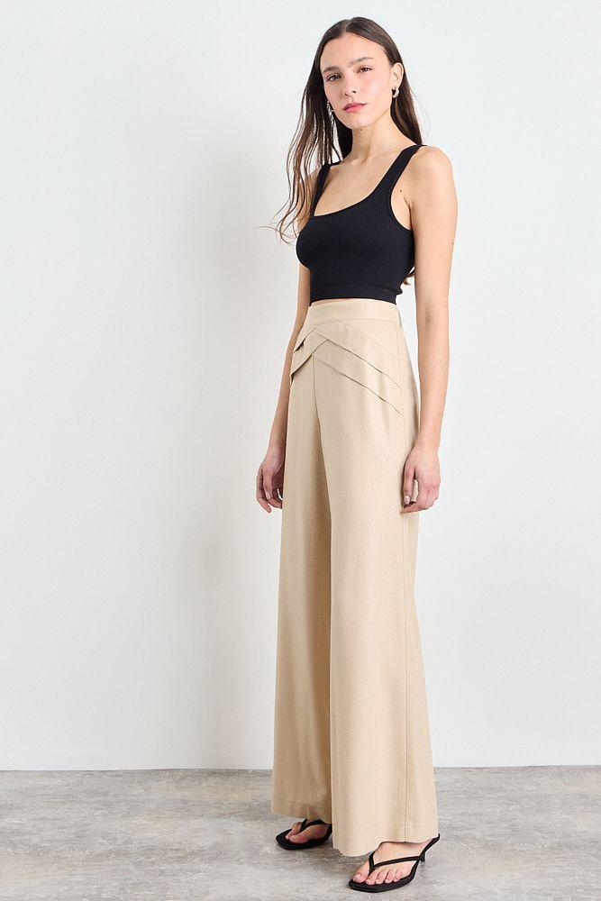 Pantalon Liso Beige iO 11020225018106-4