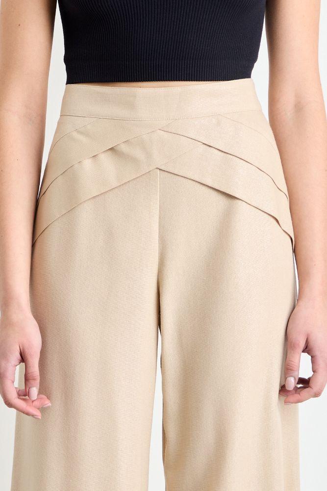 Pantalon Liso Beige iO 11020225018106-1