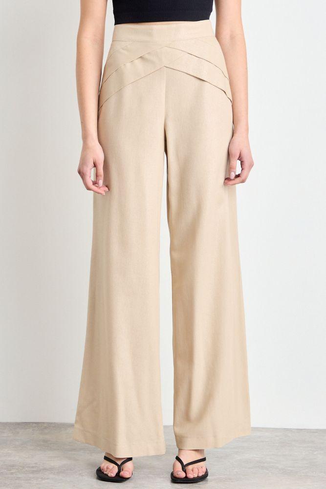 Pantalon Liso Beige iO 11020225018106-2