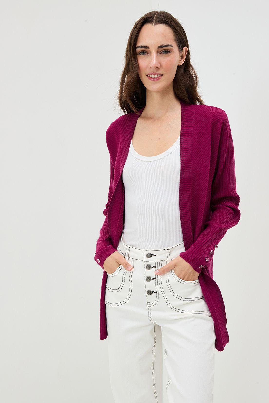 Chaleco Liso Morado iO 18020125001121-4