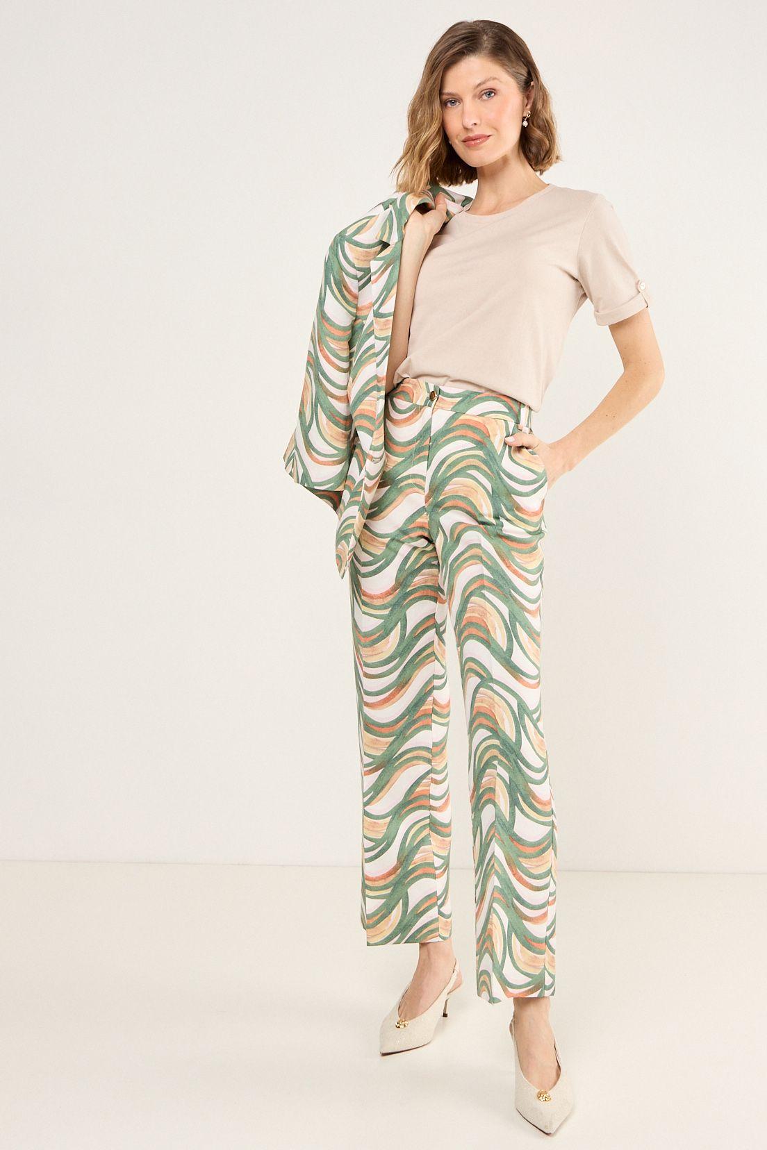 Pantalon Beige Ma Griffe 11102225054106-0