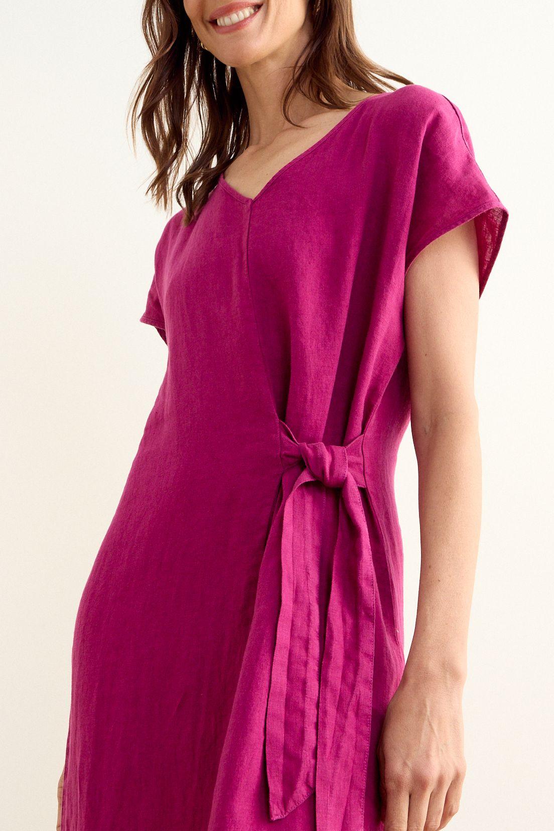 Vestido Liso Fucsia Ma Griffe 13002225302116-2