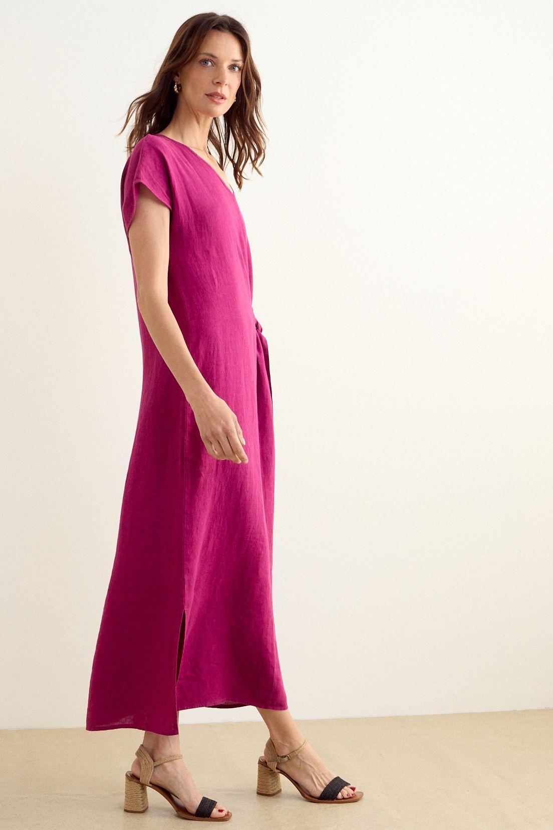 Vestido Liso Fucsia Ma Griffe 13002225302116-4