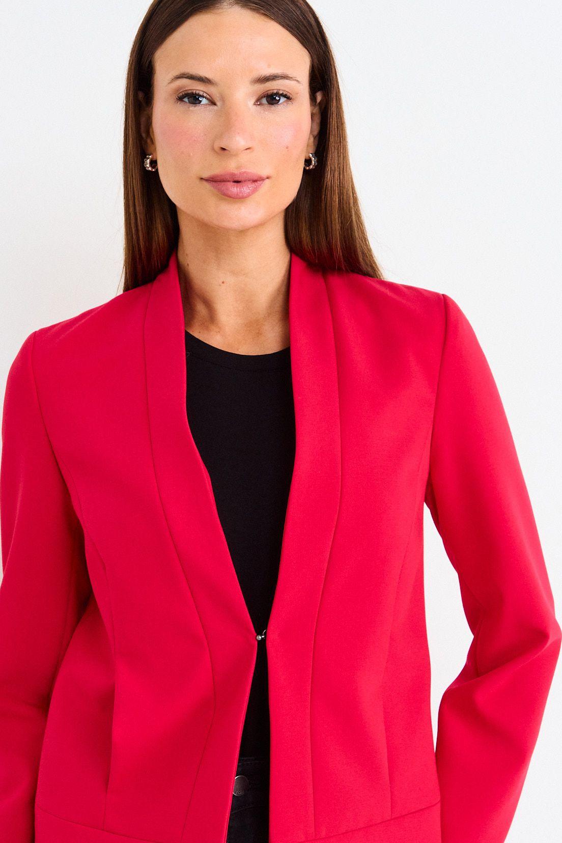 Blazer Liso Sin Solapa Rojo Ash 16007126059112-1