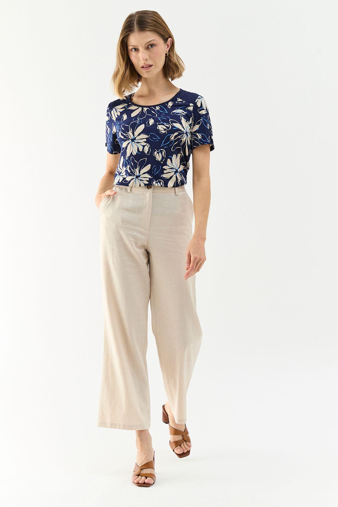 Pantalon Liso Beige Ma Griffe 11004224009106-0