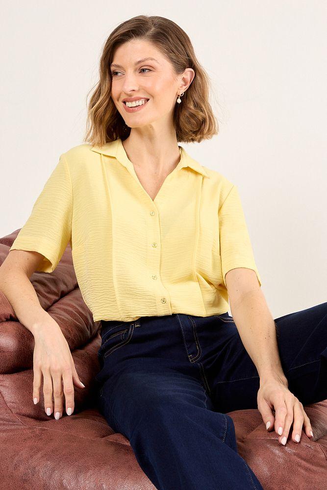 Blusa Camisera Amarillo Ma Griffe 14002225012108-3