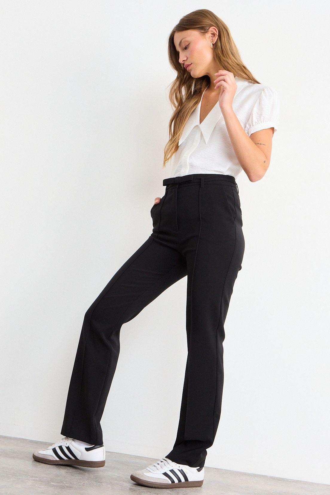 Pantalon Liso Negro iO 11020126057102-4