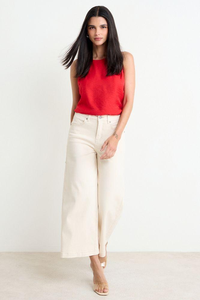 Wide Crop Jeans Crudo Ash 11307225013105-0