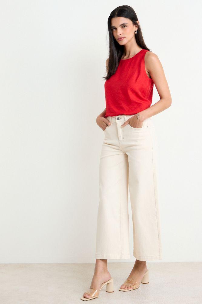 Wide Crop Jeans Crudo Ash 11307225013105-4