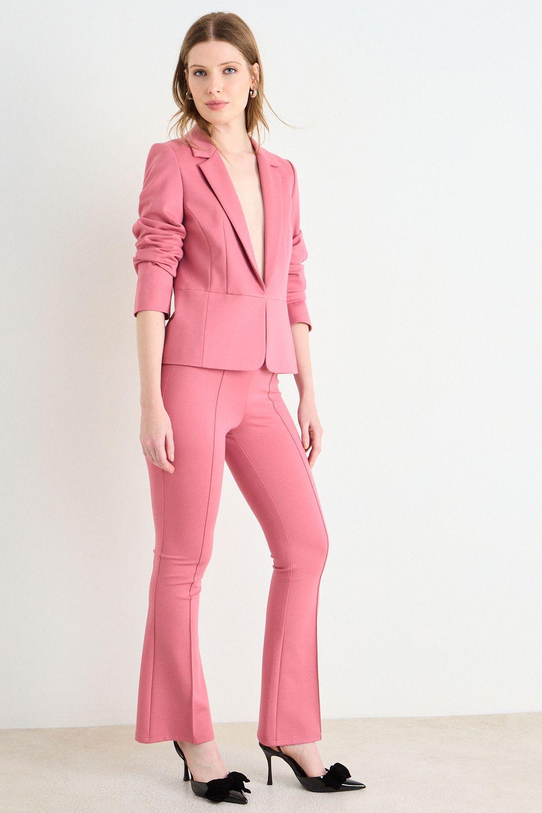 Blazer Liso De Tope Rosado Ash 16007126052131-4