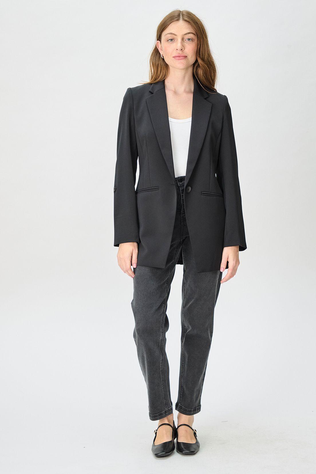 Blazer Liso Negro iO 16020125057102-0