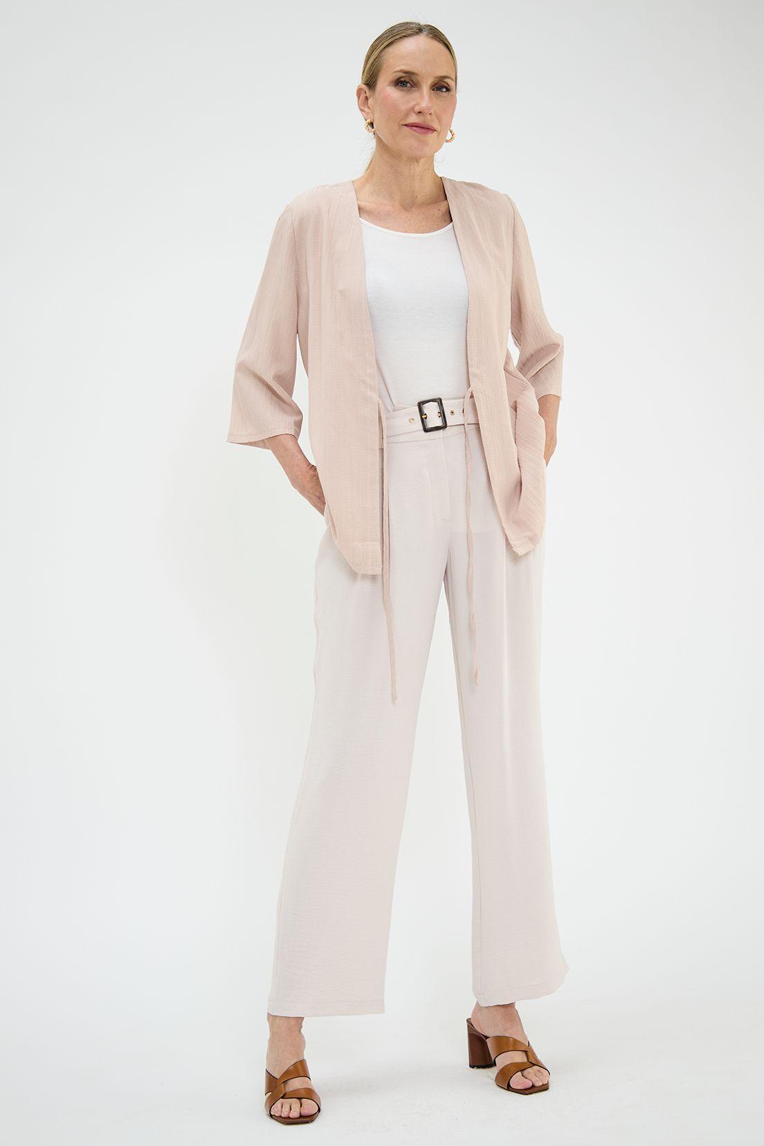 Kimono Textura Beige Ma Griffe 15402125050106-0