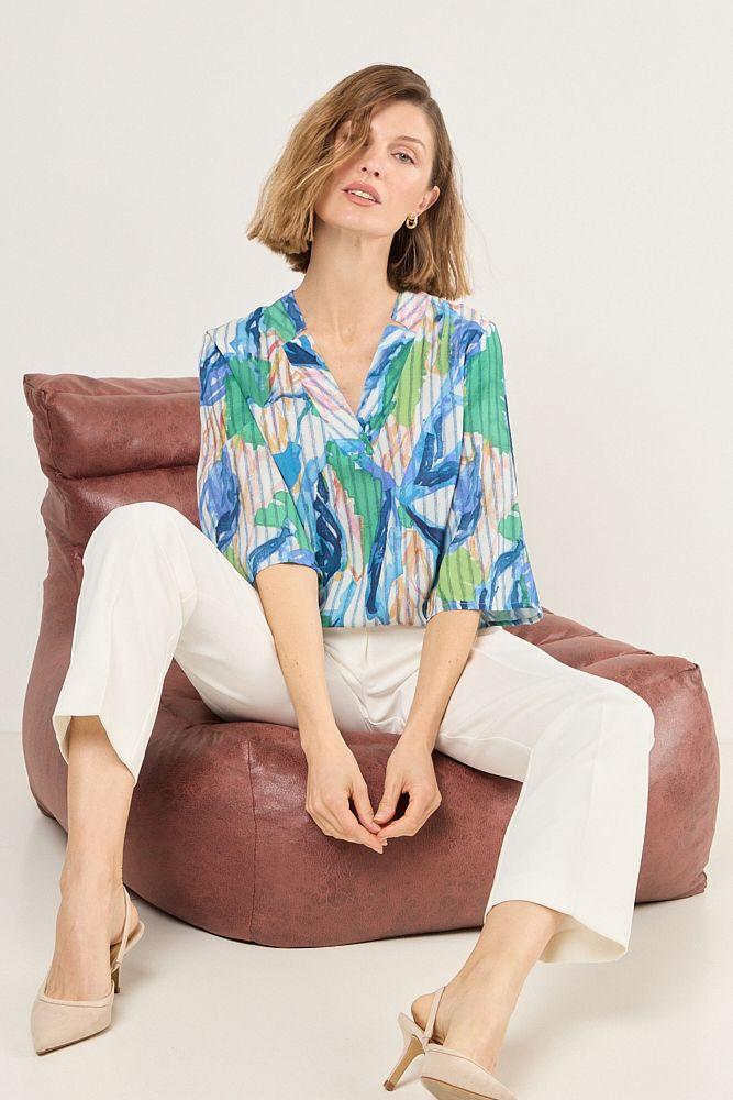 Blusa Manga Larga Celeste Ma Griffe 14102225058110-3