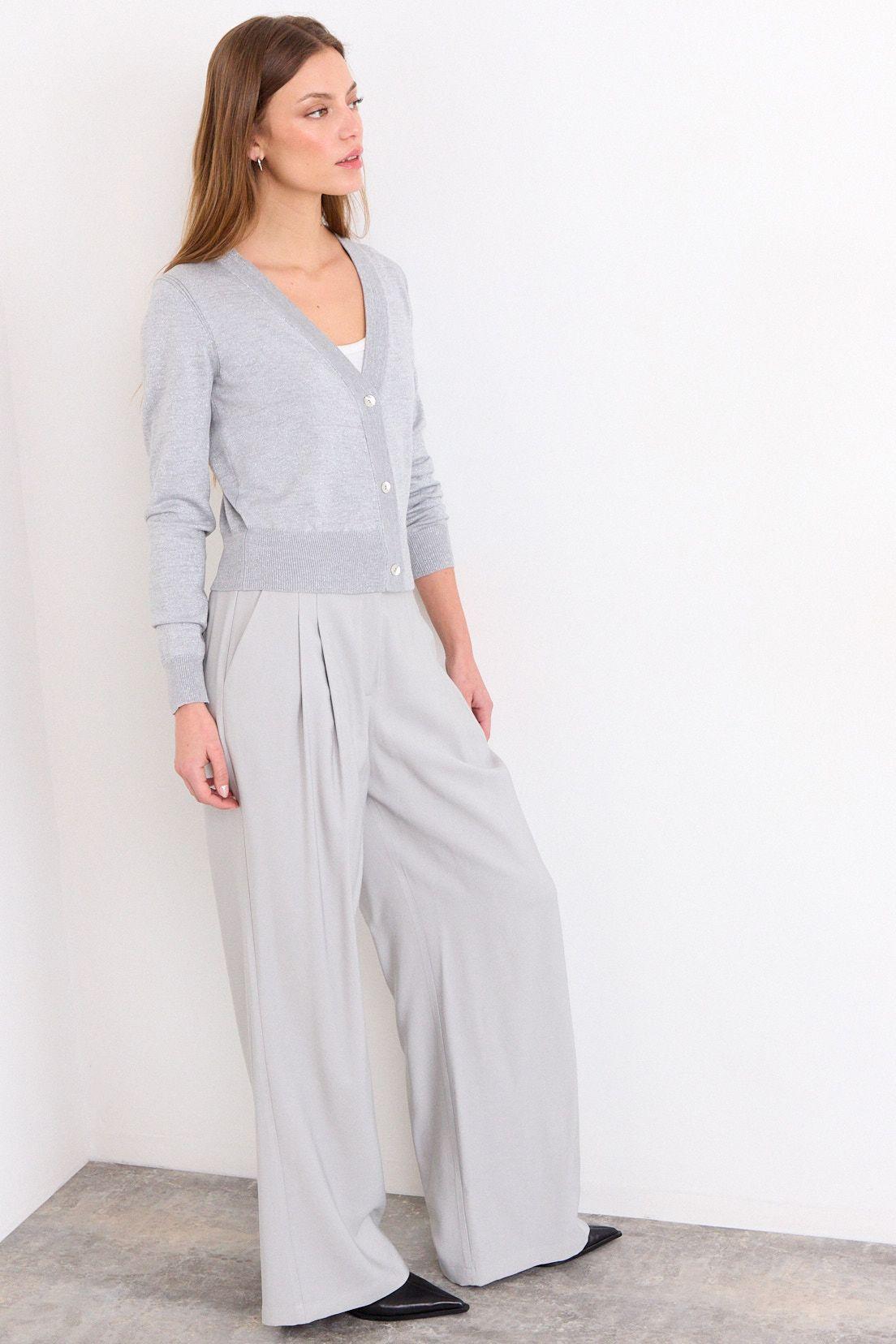 Chaleco Liso Gris iO 18020226005113-3