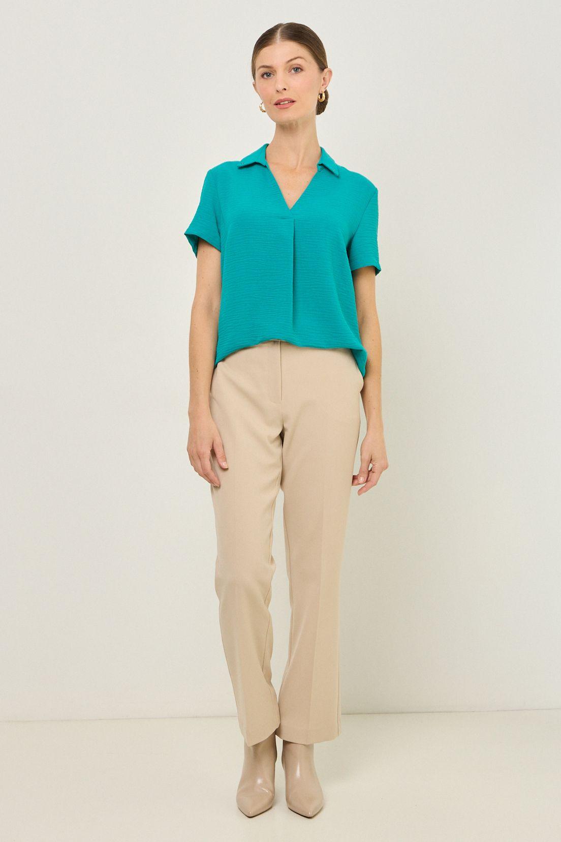 Blusa Manga Corta Verde Ma Griffe 14002125030217-4