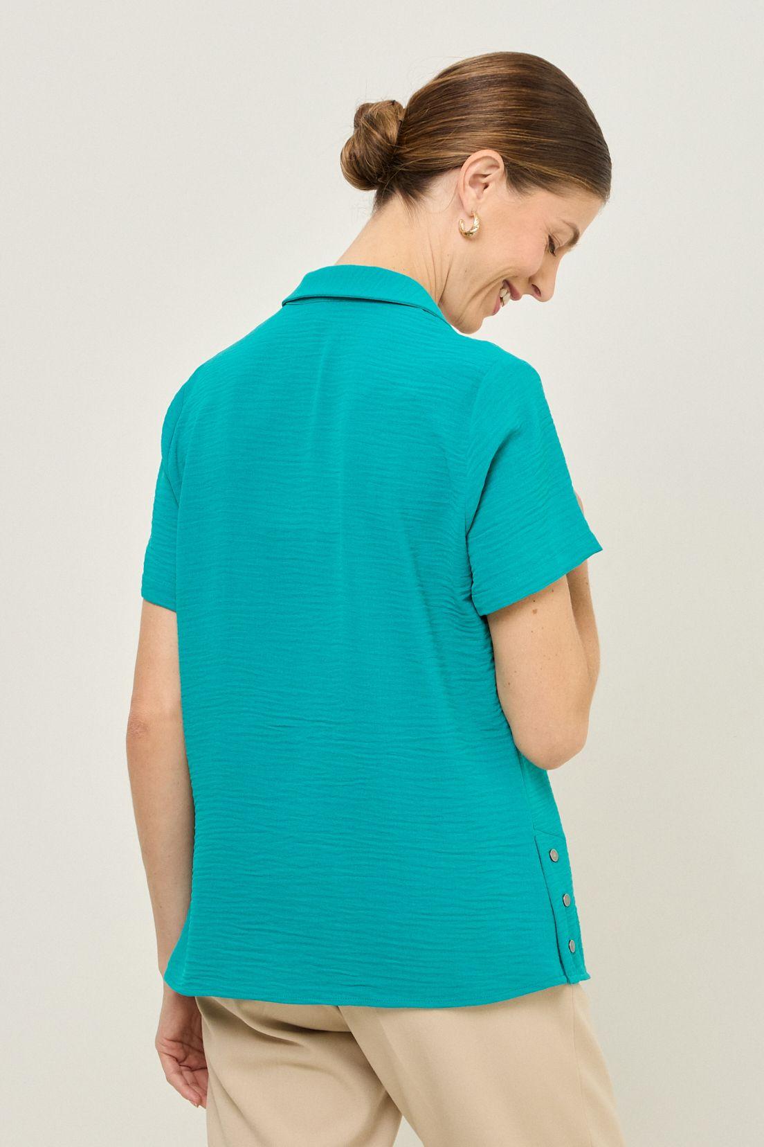 Blusa Manga Corta Verde Ma Griffe 14002125030217-2