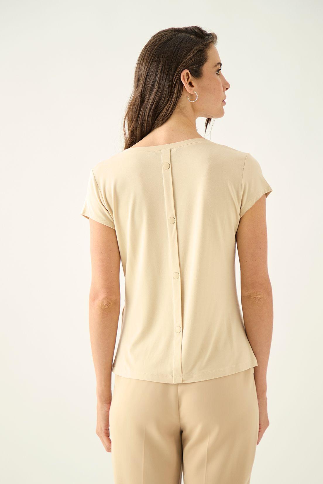 Polera Estampada Focalizada Beige Ash 14607125001106-3
