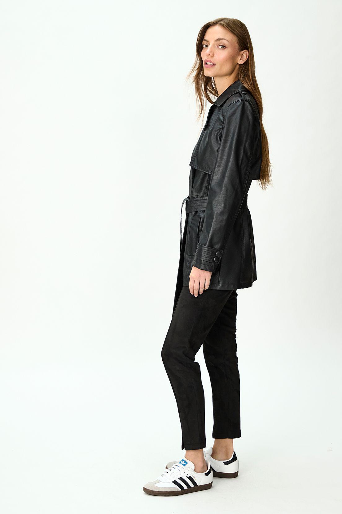 Impermeable Liso Trench Negro 17420125050102-3