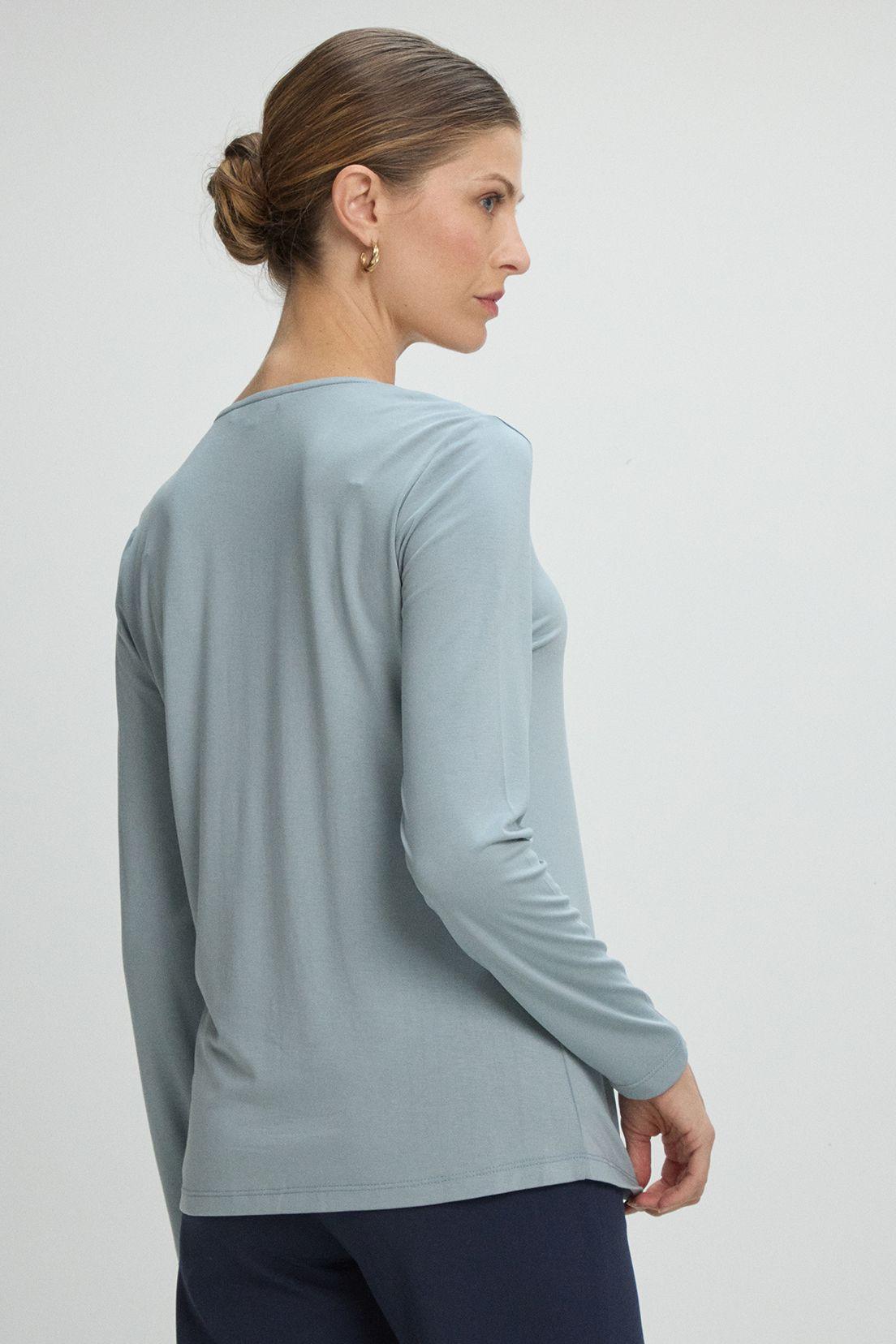 Polera Manga Larga Celeste Ma Griffe 14202225003110-2
