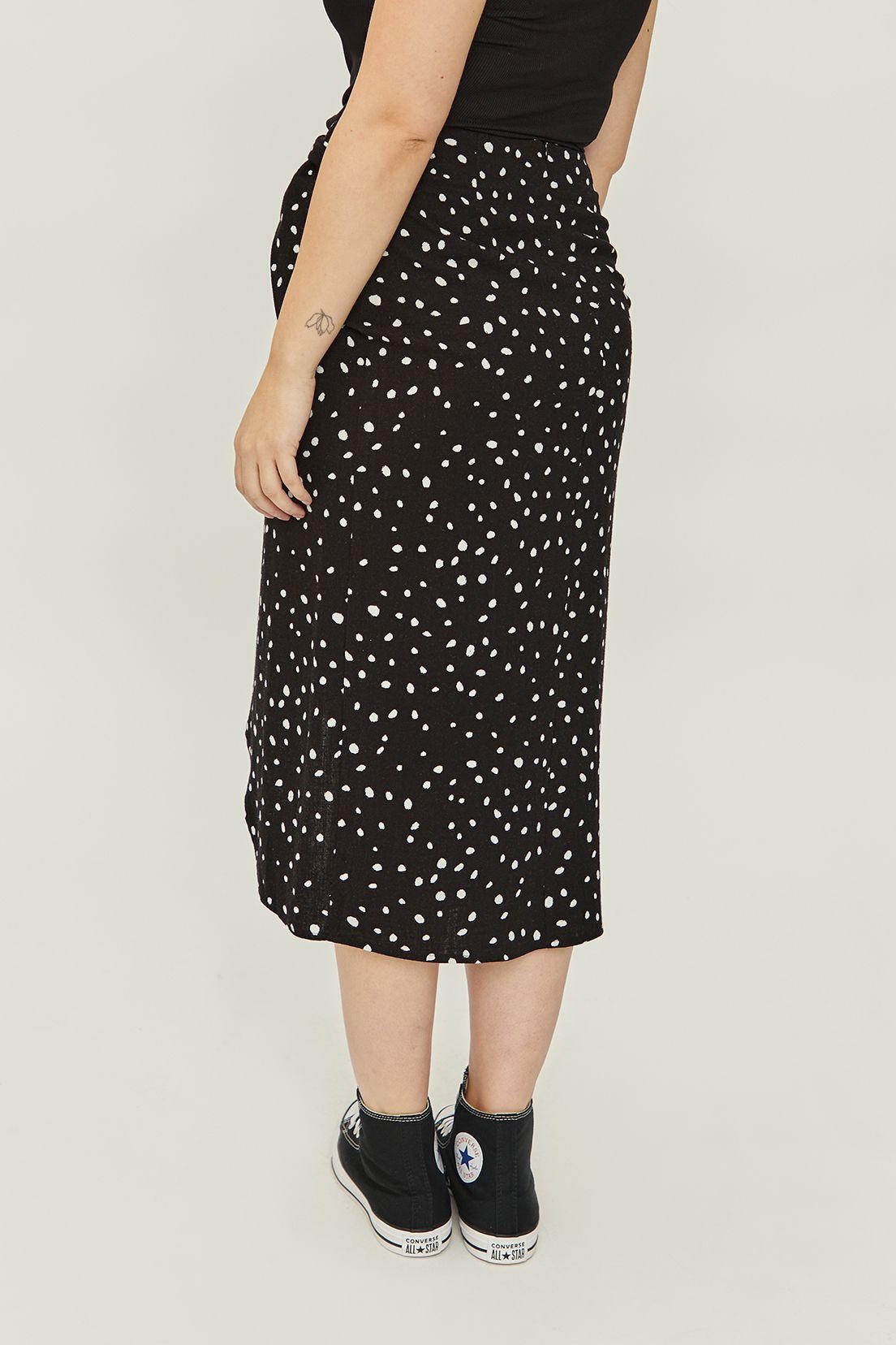 Falda Fantasia Larga Negro iO 12420224001102-4