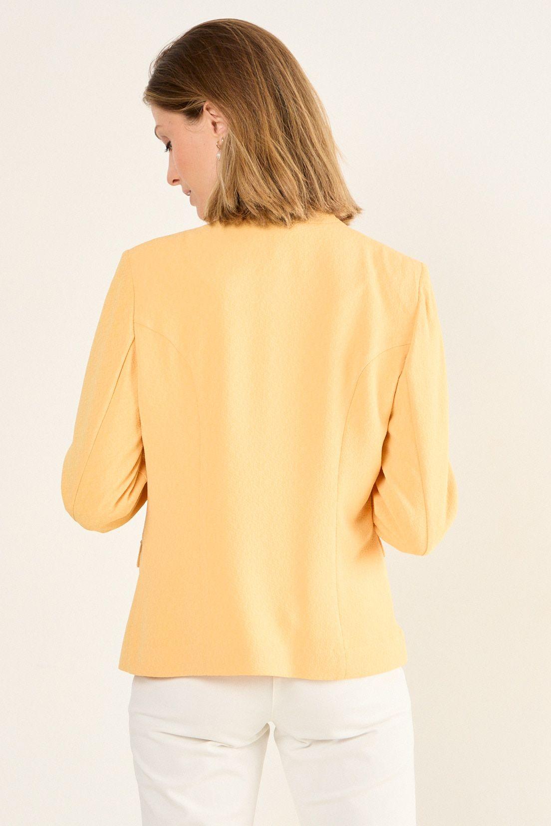 Blazer Sin Solapa Naranjo Ma Griffe 16002126003131-2