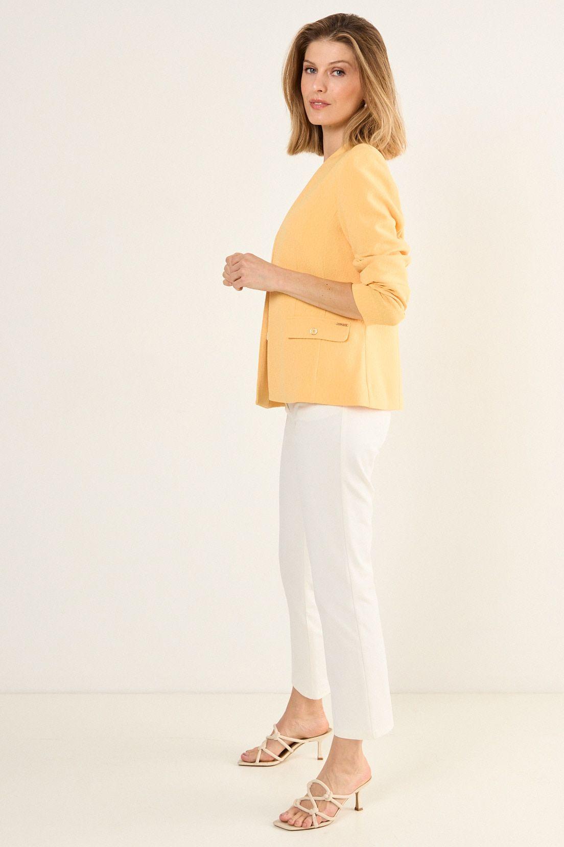 Blazer Sin Solapa Naranjo Ma Griffe 16002126003131-4