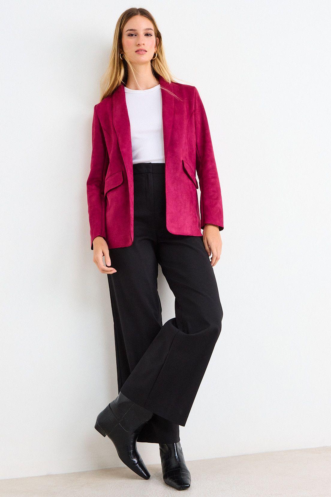 Blazer Liso Fucsia Ash 16007226058116-3