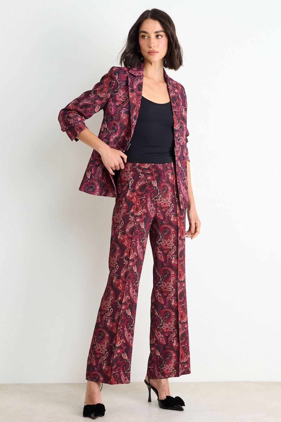 Pantalon Fantasia Recto Burdeos Ash 11107126050112-0