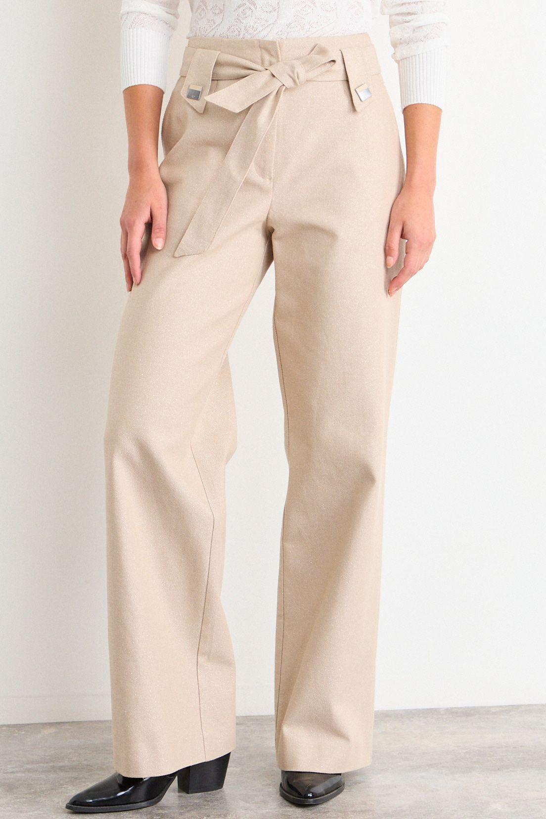 Pantalon Liso Beige iO 11020126056106-1