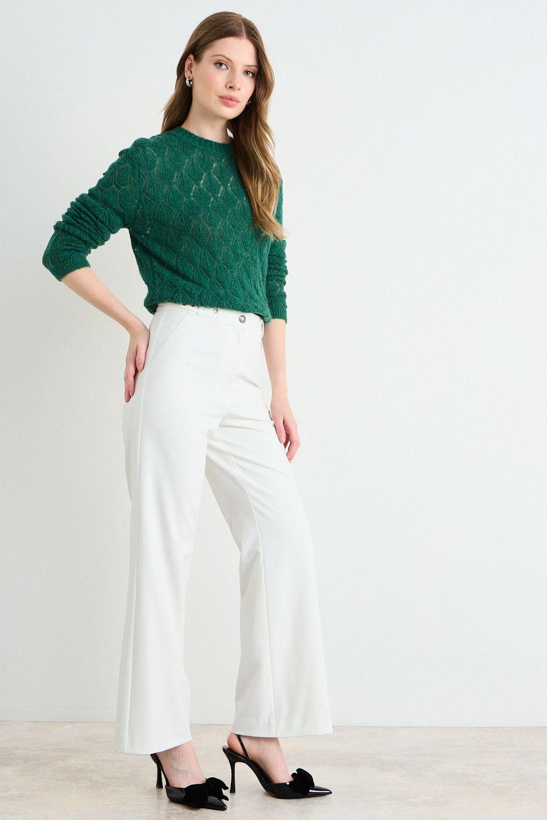 Sweater Calado Verde Oliva Ash 18107126050107-4