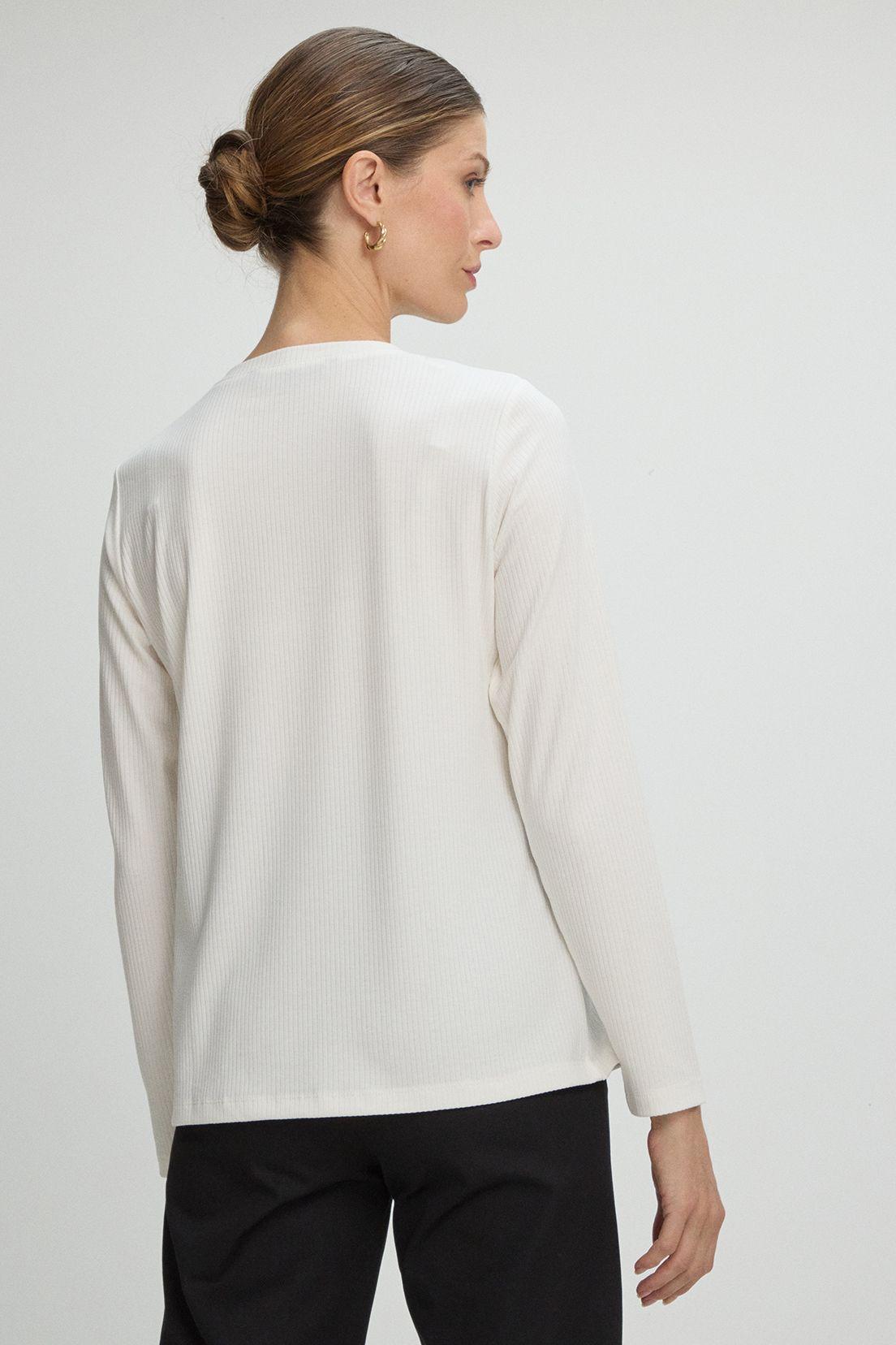 Polera Manga Larga Crudo Ma Griffe 14202225001105-2