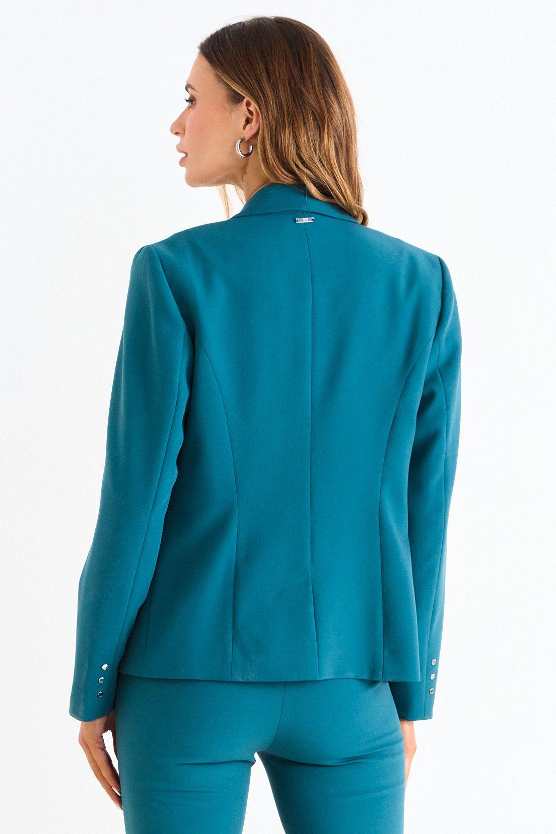 Blazer Liso De Tope Verde Ash 16007126005217-3