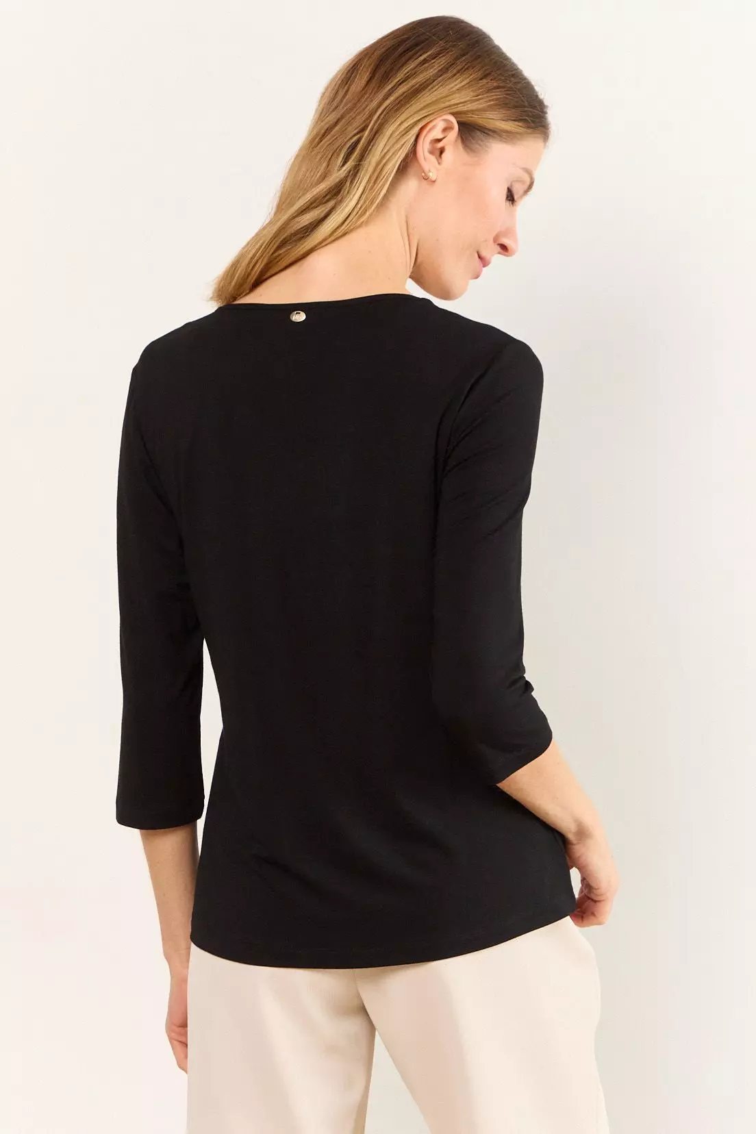 Polera Bordado Negro Ma Griffe 14602226053102-2