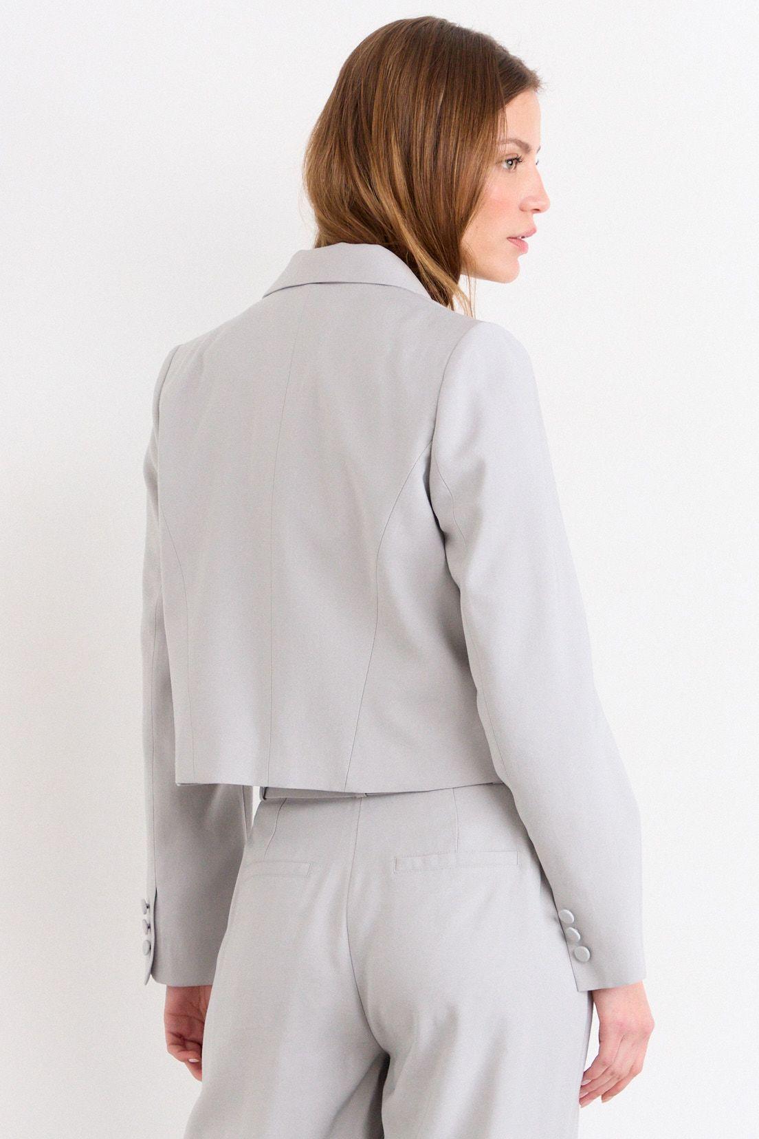 Blazer Liso Gris iO 16020226003113-2