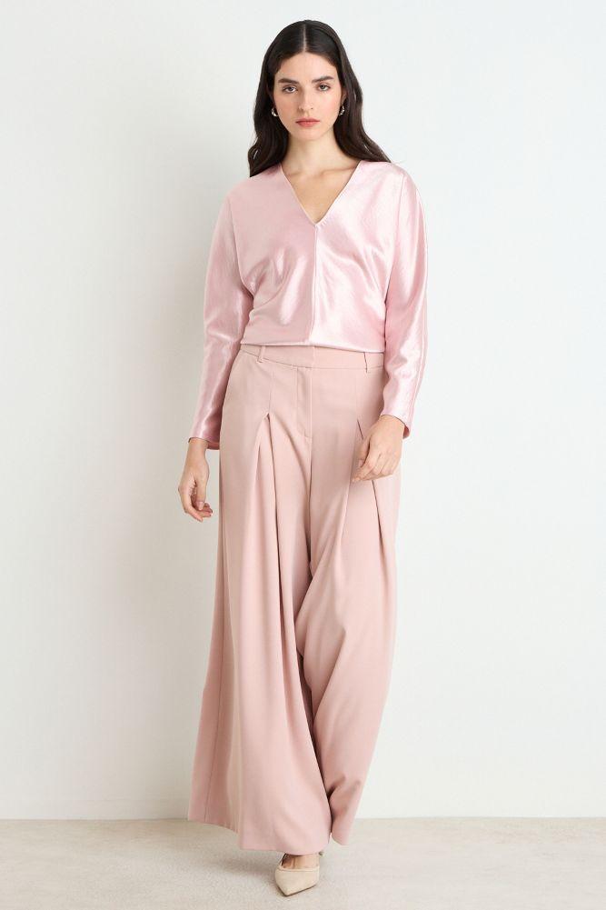 Blusas Manga Larga Rosa Ash 14007225053123-3