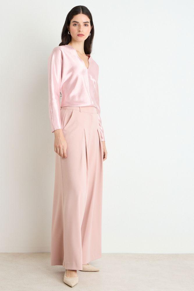 Blusas Manga Larga Rosa Ash 14007225053123-4